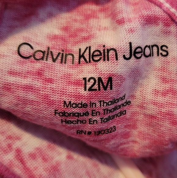 Calvin Klein girls 12m top - Picture 3 of 3